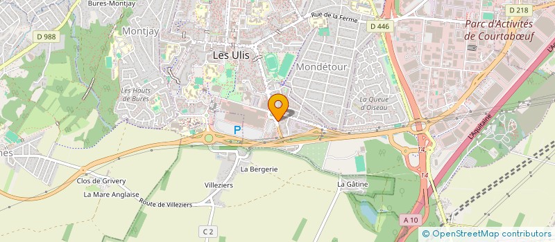 localisation de l'entreprise MONSIEUR ALI BAHOU à LES ULIS