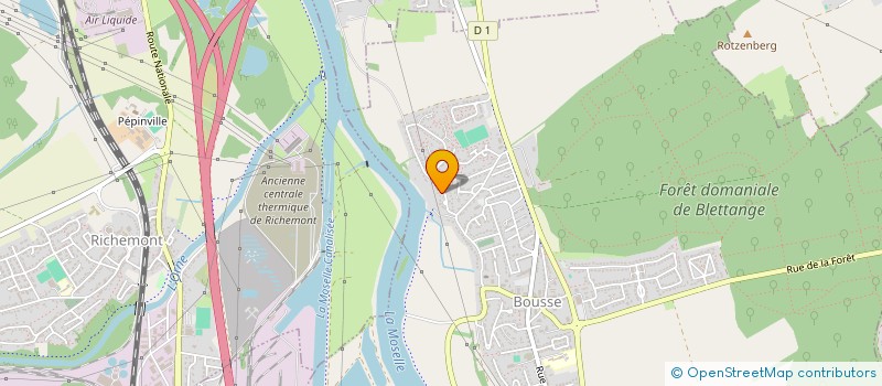 localisation de l'entreprise MONSIEUR ALI BAJRAMI  BOUSSE