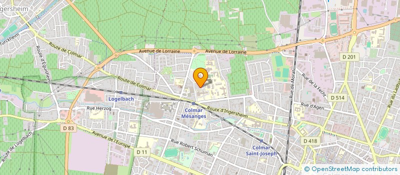 localisation de l'entreprise MONSIEUR ALI BALABAN  COLMAR