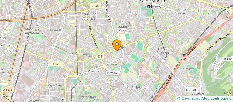 localisation de l'entreprise MONSIEUR ALI BARAKAT à GRENOBLE