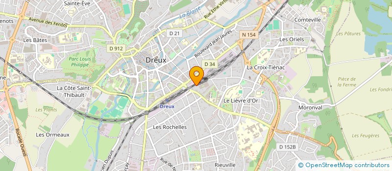 localisation de l'entreprise MONSIEUR ALI BASHARAT à DREUX