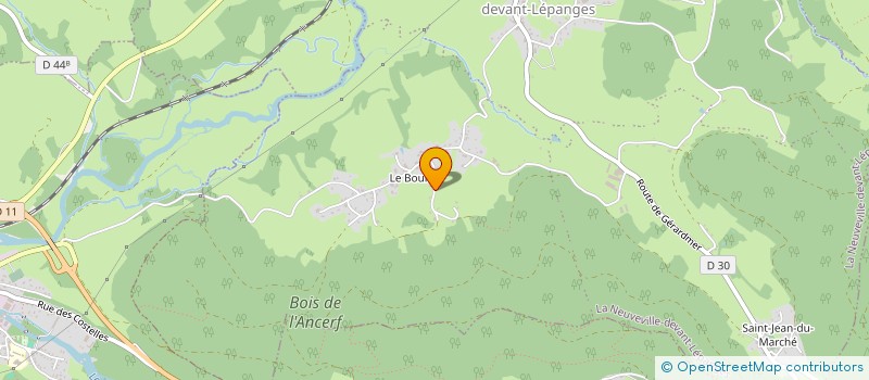 localisation de l'entreprise MONSIEUR ALI BAYRAM  LA NEUVEVILLE-DEVANT-LEPANGES