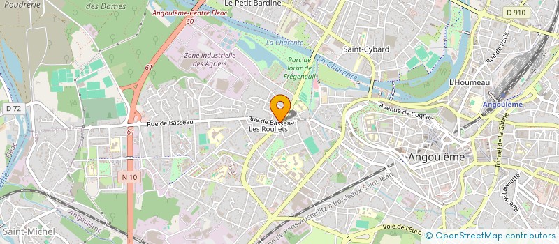 localisation de l'entreprise MONSIEUR ALI BAZALI à ANGOULEME