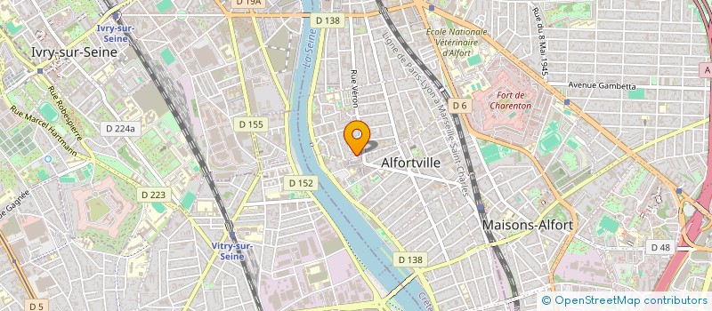 localisation de l'entreprise MONSIEUR ALI BEDRI à ALFORTVILLE