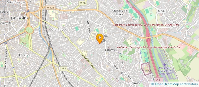 localisation de l'entreprise MONSIEUR ALI BEKKADDOURI à TOULOUSE