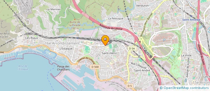 localisation de l'entreprise MONSIEUR ALI BELAID à MARSEILLE
