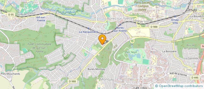 localisation de l'entreprise MONSIEUR ALI BELAID à BURES-SUR-YVETTE