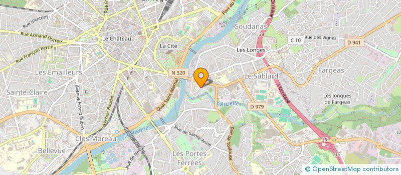 localisation de l'entreprise MONSIEUR ALI BELAKHMIMA à LIMOGES