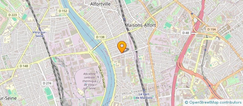 localisation de l'entreprise MONSIEUR ALI BELGHITH à ALFORTVILLE