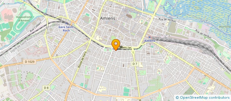 localisation de l'entreprise MONSIEUR ALI BELHAMDI  AMIENS