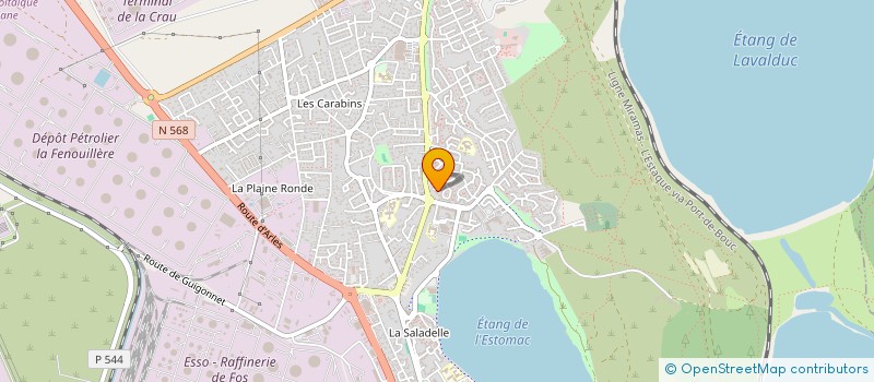 localisation de l'entreprise MONSIEUR ALI BELHOCINE  FOS-SUR-MER