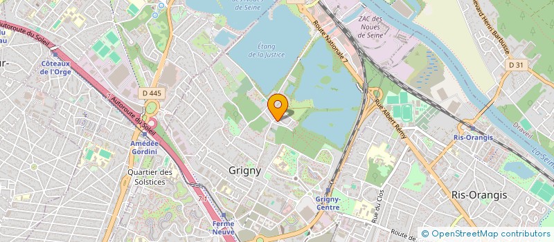 localisation de l'entreprise MONSIEUR ALI BELKAHLA  GRIGNY