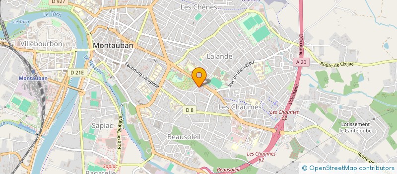 localisation de l'entreprise MONSIEUR ALI BEN EL ARBY  MONTAUBAN