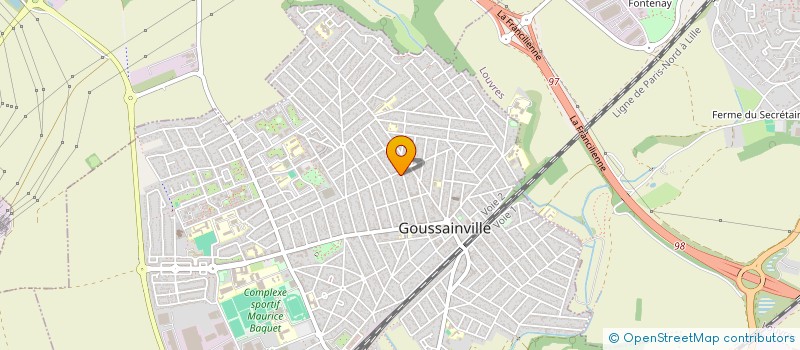 localisation de l'entreprise MONSIEUR ALI BEN FRIHA à GOUSSAINVILLE