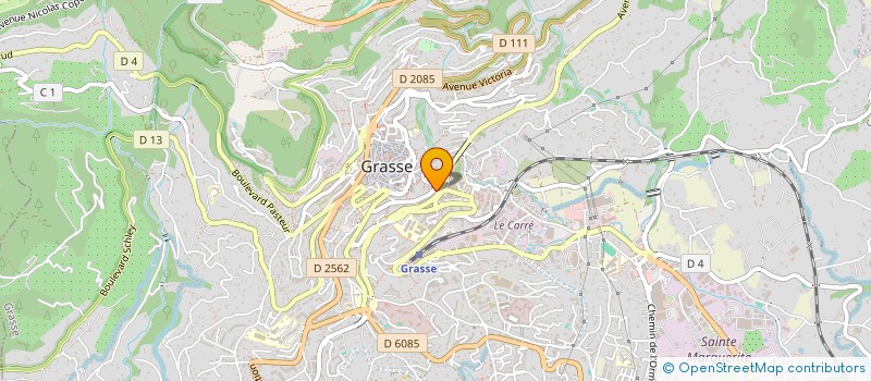 localisation de l'entreprise MONSIEUR ALI BEN GHECHIR  GRASSE