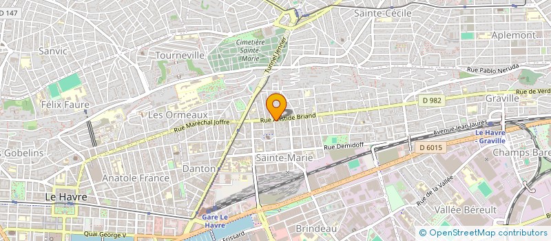 localisation de l'entreprise MONSIEUR ALI BEN MOHAMED CHAIBI à LE HAVRE