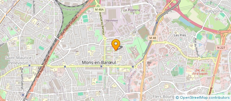 localisation de l'entreprise MONSIEUR ALI BEN-SAIAD à MONS-EN-BARŒUL