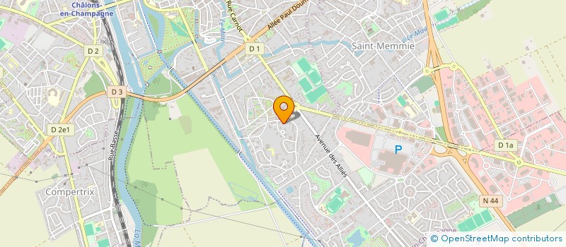 localisation de l'entreprise MONSIEUR ALI BEN SALAH  CHALONS-EN-CHAMPAGNE