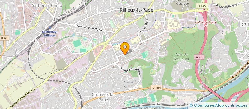 localisation de l'entreprise MONSIEUR ALI BENABDELAZIZ  RILLIEUX-LA-PAPE