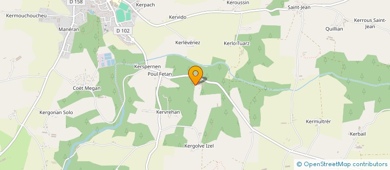 localisation de l'entreprise MONSIEUR ALI BENBIA  LANGUIDIC