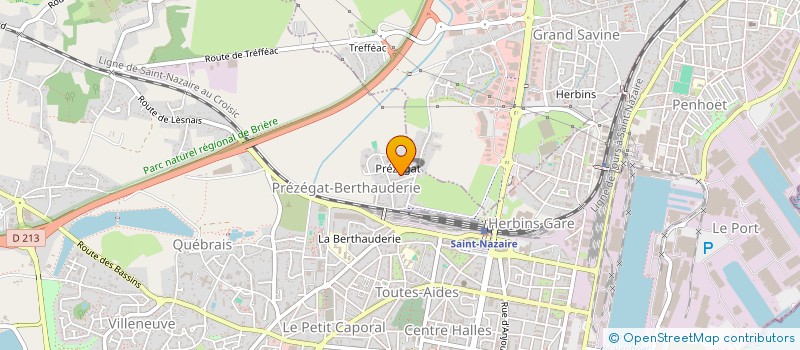localisation de l'entreprise MONSIEUR ALI BENCHEAID à SAINT-NAZAIRE