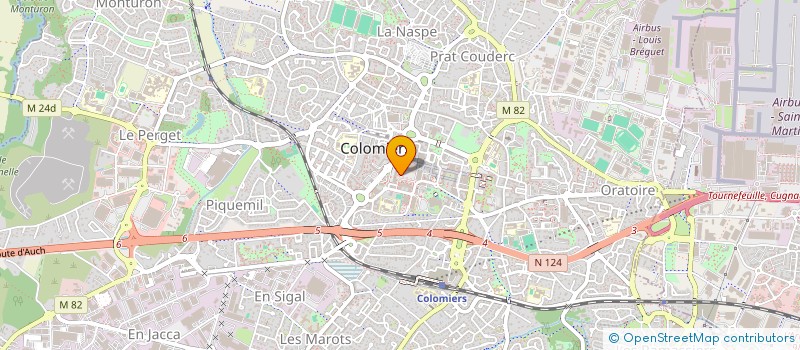 localisation de l'entreprise MONSIEUR ALI BENGOUA à COLOMIERS