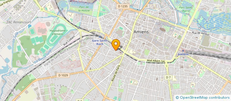 localisation de l'entreprise MONSIEUR ALI BENKABOUCHE à AMIENS