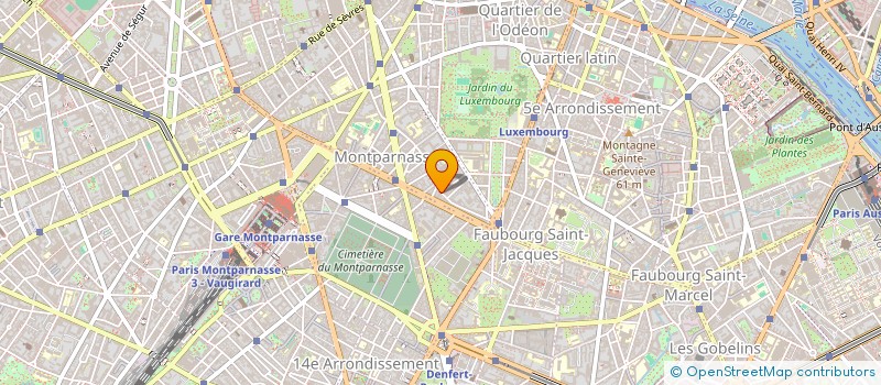 localisation de l'entreprise MONSIEUR ALI BENMOUSSA  PARIS