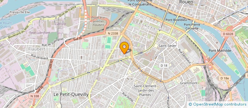 localisation de l'entreprise MONSIEUR ALI BENRABAH  ROUEN