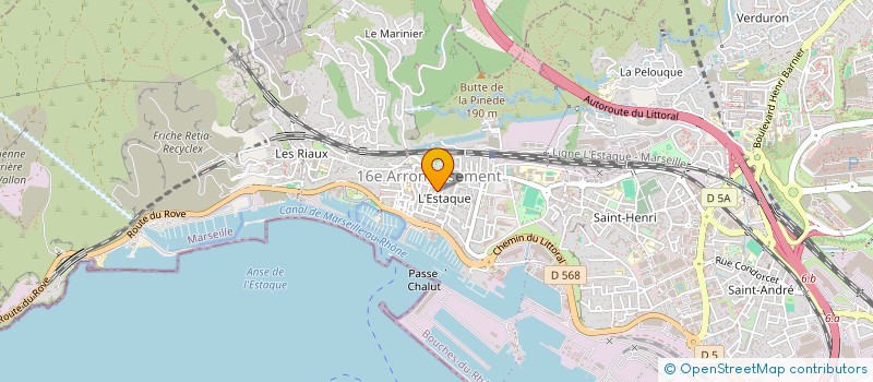 localisation de l'entreprise MONSIEUR ALI BENREZKALLAH à MARSEILLE