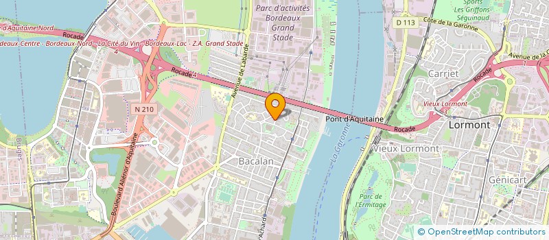localisation de l'entreprise MONSIEUR ALI BENSALAH à BORDEAUX