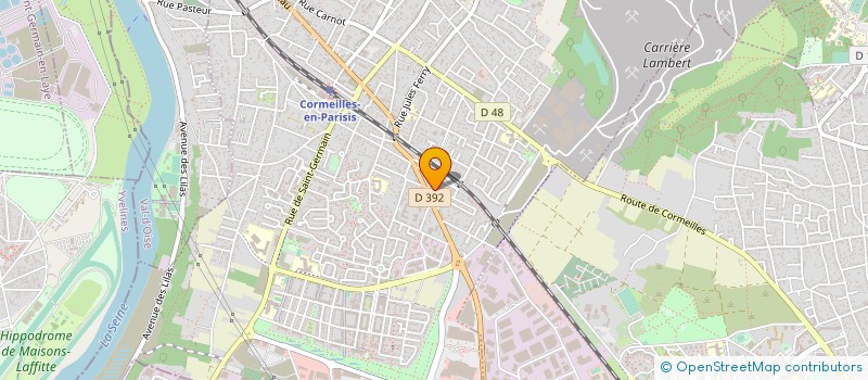 localisation de l'entreprise MONSIEUR ALI BENTAIFOUR  SARTROUVILLE