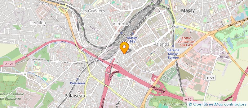 localisation de l'entreprise MONSIEUR ALI BERCHANE à PALAISEAU