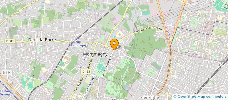 localisation de l'entreprise MONSIEUR ALI BERKAOUI à MONTMAGNY