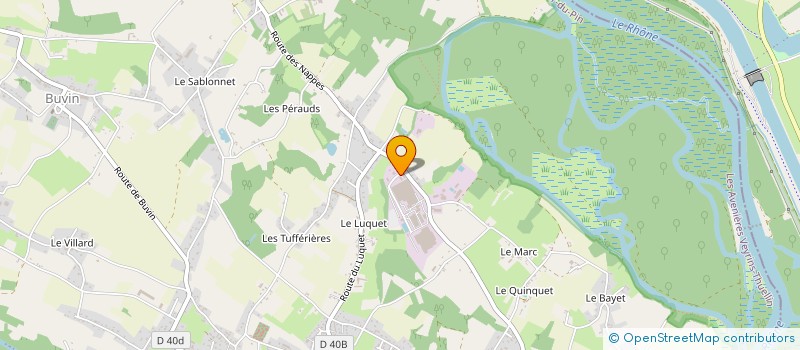 localisation de l'entreprise MONSIEUR ALI BEZAIOU  LES AVENIERES VEYRINS-THUELLIN