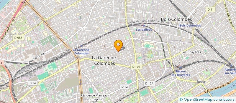 localisation de l'entreprise MONSIEUR ALI BHAIH à LA GARENNE-COLOMBES