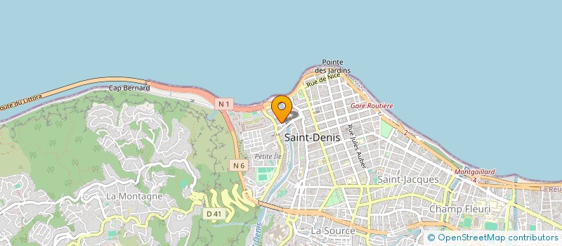 localisation de l'entreprise MONSIEUR ALI BOINA  SAINT-DENIS