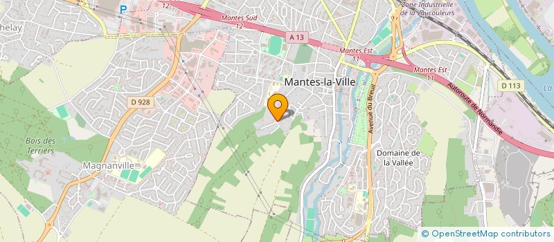 localisation de l'entreprise MONSIEUR ALI BOSLI  MANTES-LA-VILLE