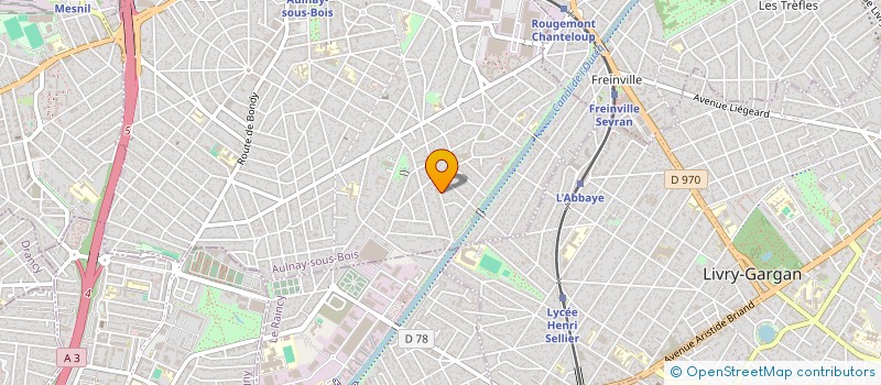 localisation de l'entreprise MONSIEUR ALI BOU-ALLOUCH à AULNAY-SOUS-BOIS