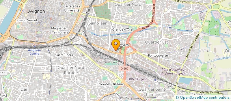 localisation de l'entreprise MONSIEUR ALI BOUASSAM  AVIGNON