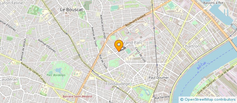 localisation de l'entreprise MONSIEUR ALI BOUBAKER  BORDEAUX