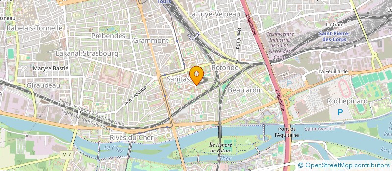 localisation de l'entreprise MONSIEUR ALI BOUCETTA  TOURS