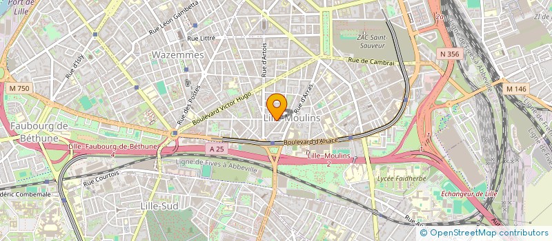 localisation de l'entreprise MONSIEUR ALI BOUCHLAGHEM à LILLE