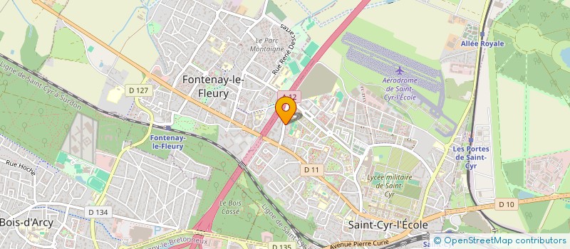 localisation de l'entreprise MONSIEUR ALI BOUDYKANE à SAINT-CYR-L'ECOLE
