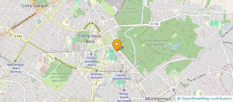 localisation de l'entreprise MONSIEUR ALI BOUGUEBRI  CLICHY-SOUS-BOIS