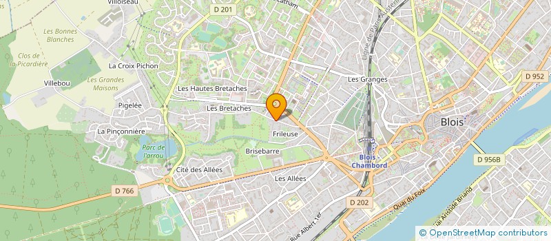 localisation de l'entreprise MONSIEUR ALI BOUGUEDBA à BLOIS