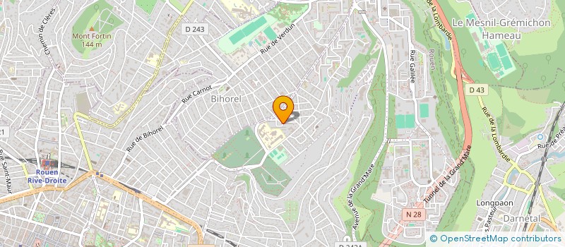 localisation de l'entreprise MONSIEUR ALI BOUHEDMA à ROUEN