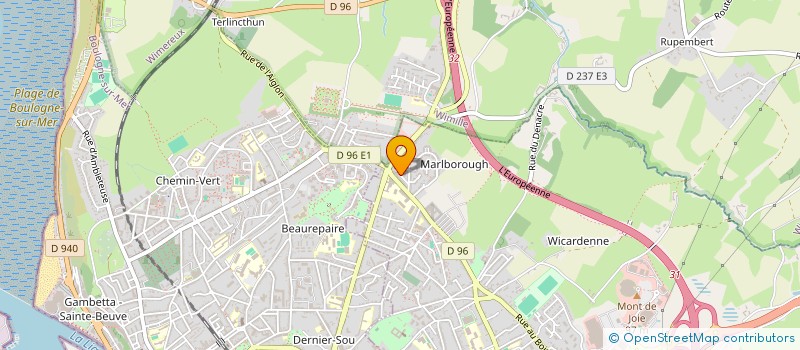 localisation de l'entreprise MONSIEUR ALI BOUKHACHEM  SAINT-MARTIN-BOULOGNE