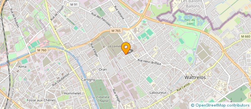localisation de l'entreprise MONSIEUR ALI BOUKHEROUF à WATTRELOS