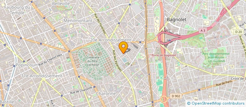 localisation de l'entreprise MONSIEUR ALI BOULMAIZ  PARIS 12